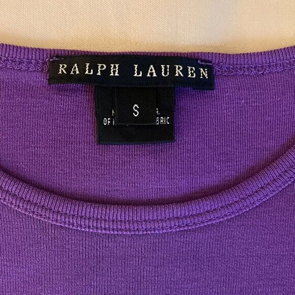 Ralph Lauren NWOT Black Label Big Pony in Metallic Gold. Short sleeve. Size S. - Picture 4 of 6